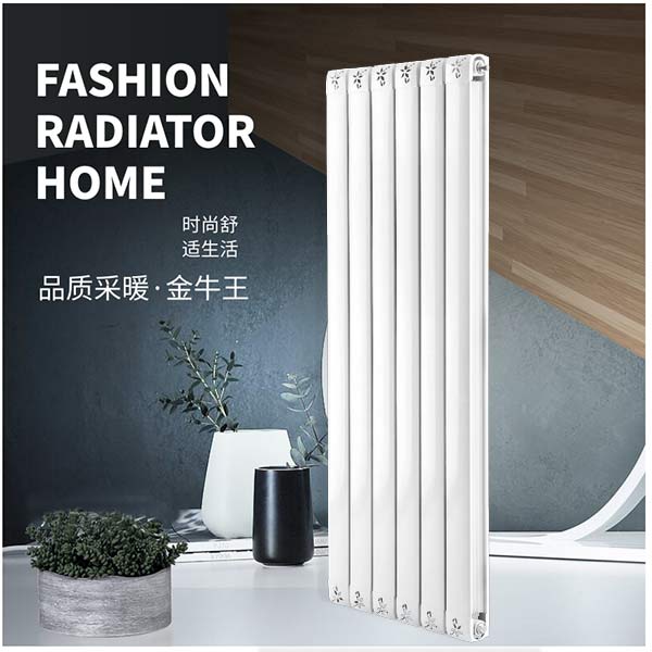 铜铝复合散热器80X80兰花
