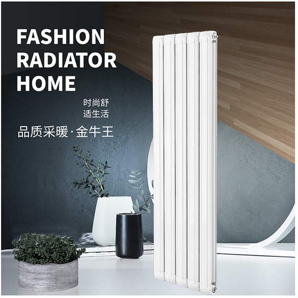 铜铝复合散热器80X80双剑